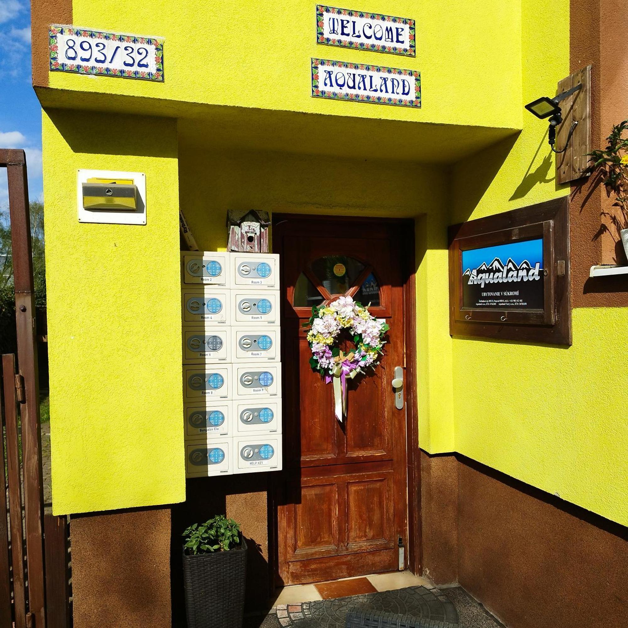 Pension Aqualand Free Parking Poprad Exterior foto